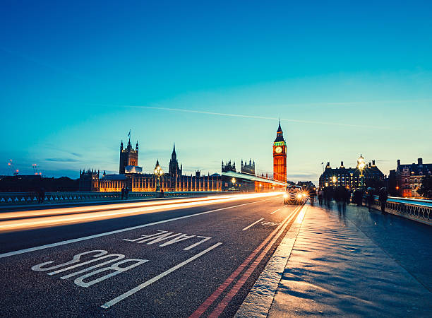 istock Westminster Bridge with Big Ben in London 490758900