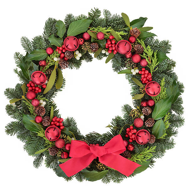 istock Christmas Welcome Wreath 490761160