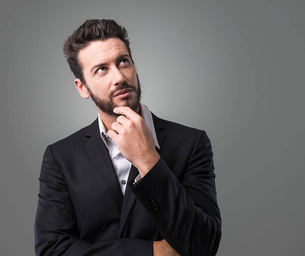 istock Pensive young businessman 490761792