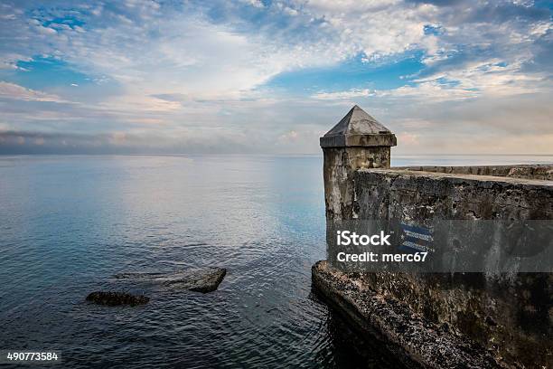 El Malecon Famous Sea Fron Promenade In Havana Cuba Stock Photo - Download Image Now