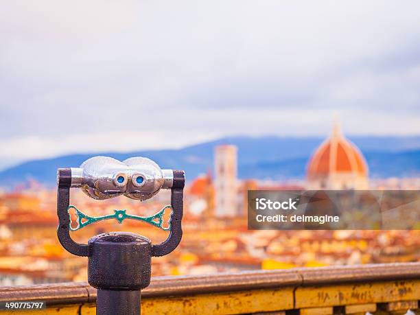 Punto Di Vista Di Firenze - Fotografie stock e altre immagini di Ambientazione esterna - Ambientazione esterna, Binocolo, Cattedrale
