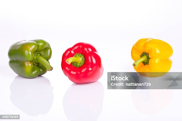 Pepper Stock Photo - Download Image Now - Bell Pepper, Cut Out, Food