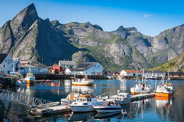 istock view of Lofoten archipelago bay 490776255