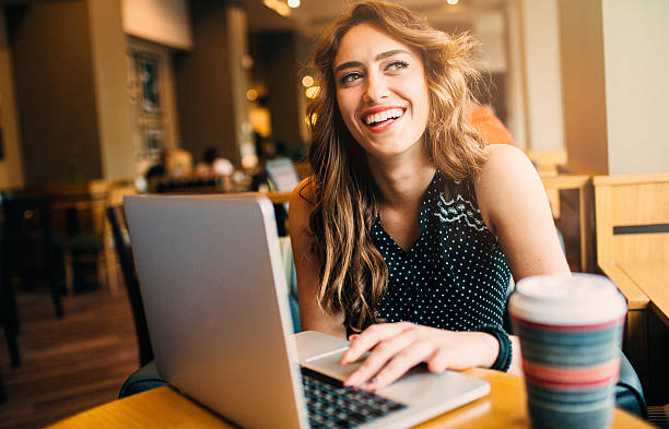 istock Young lady at the cafe 490778848