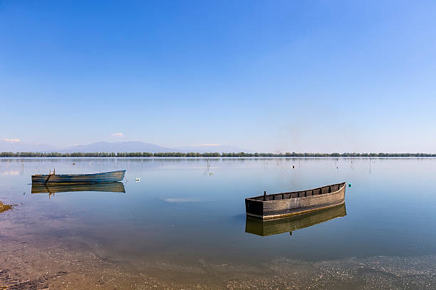 istock Boat at Kerkini lake in Serres, in Greece 490782256