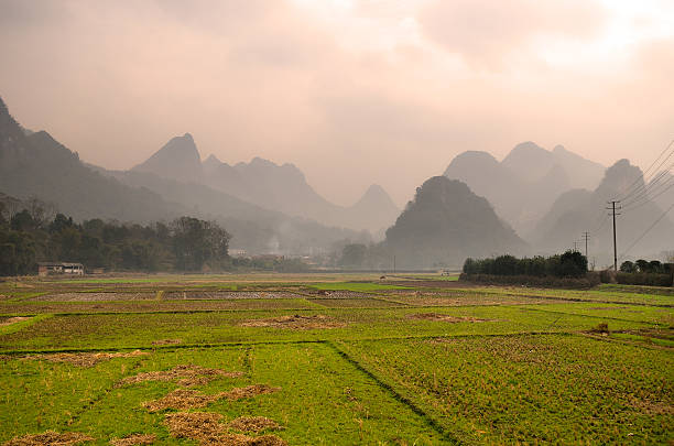 Landscape in Yangshuo Guilin, China