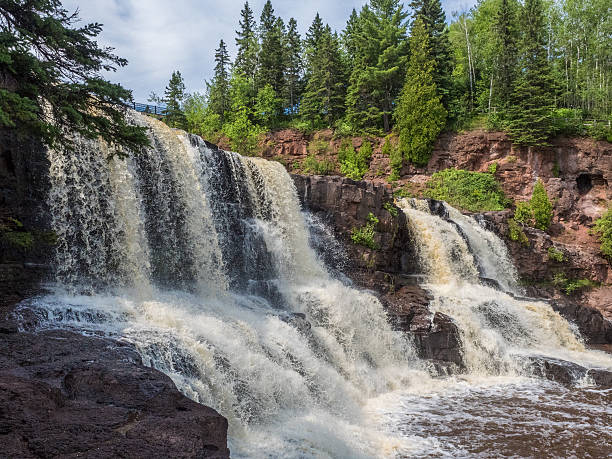 istock Middle Falls at Gooseberry  Falls State Park 490784376