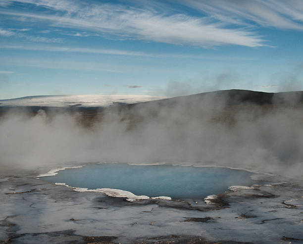 istock Hveravellir mineral pool at dawn 490786766