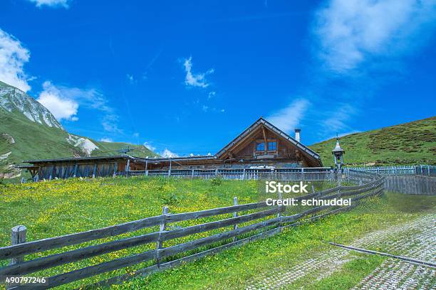 Farm In The Mountains Stock Photo - Download Image Now - 2015, Agriculture, Alto Adige - Italy