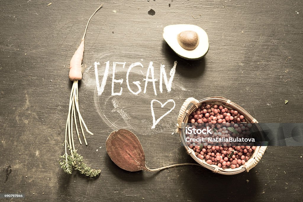Veganes Konzept - Lizenzfrei 2015 Stock-Foto