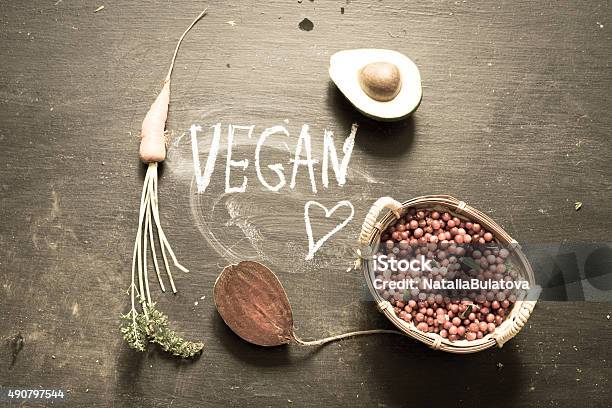Veganes Konzept Stockfoto und mehr Bilder von 2015 - 2015, Abnehmen, Avocado