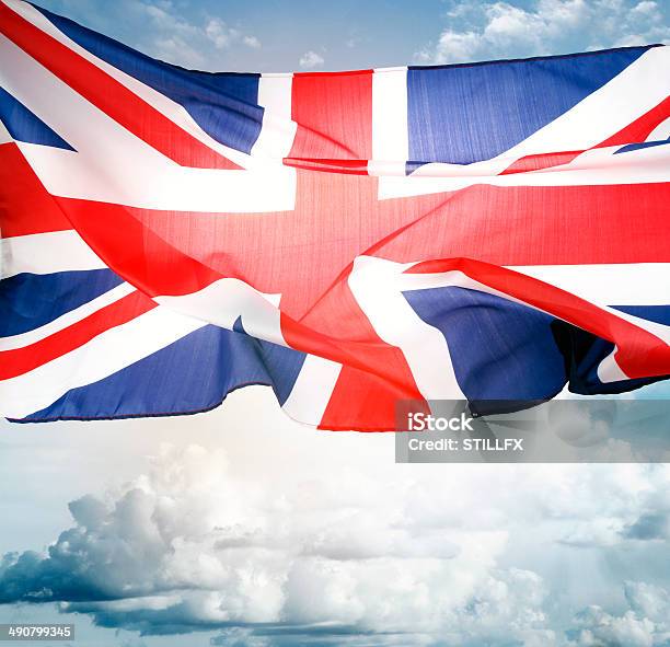 British Flag Stock Photo - Download Image Now - British Culture, British Flag, Close-up