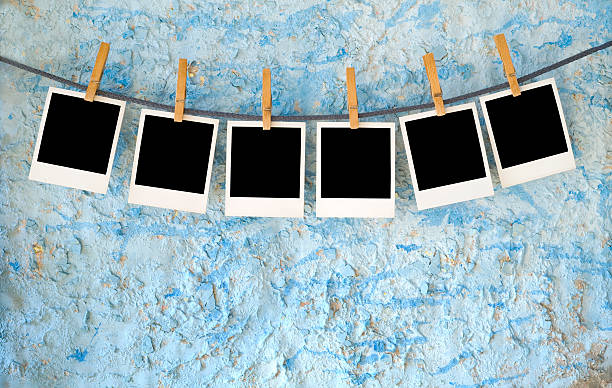 istock empty photo / picture frames, instant pictures, free pics / copy space 490800309