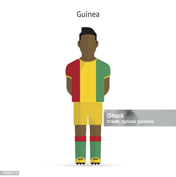 Guinea Football Player Soccer Uniform Stock Illustration - Download Image Now - Abstract, Application Form, Aspirations