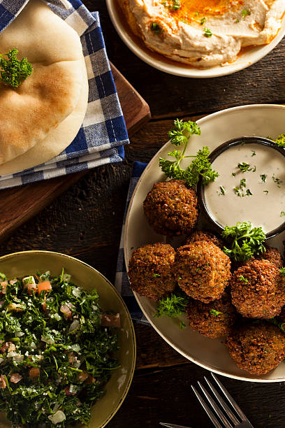 istock Healthy Vegetarian Falafel Balls 490802407