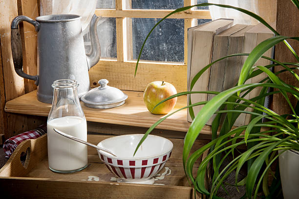 istock breakfast with milk in the countryside 490818028