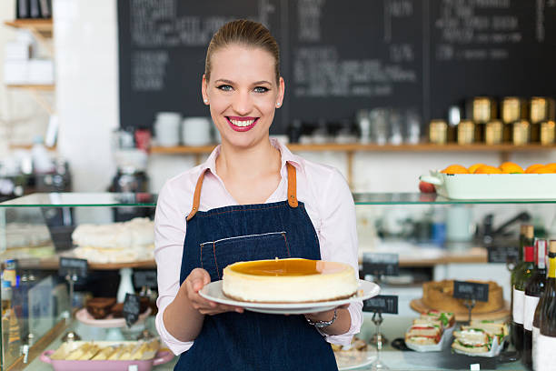 istock Woman working in coffee shop 490820212