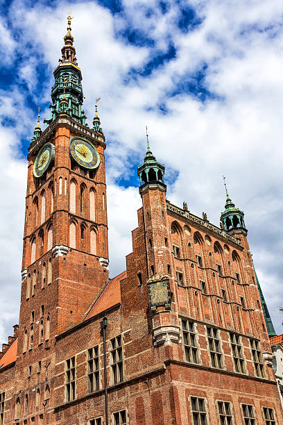 istock Main Old Town Hall in Gdansk, Poland 490820718