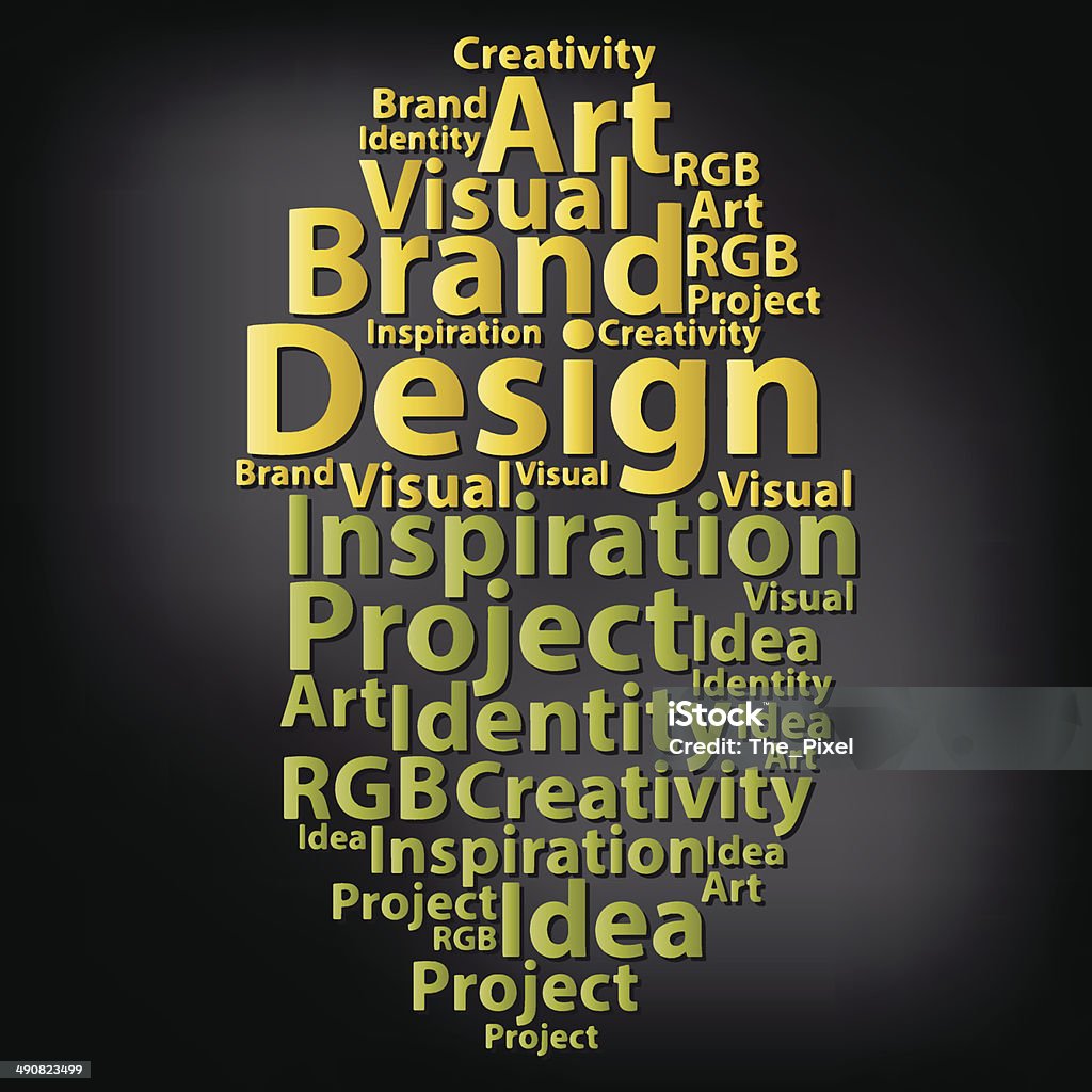 Text Cloud Example Text Cloud Design Wordcloud Typography Concept Vector Illustr Stock ...