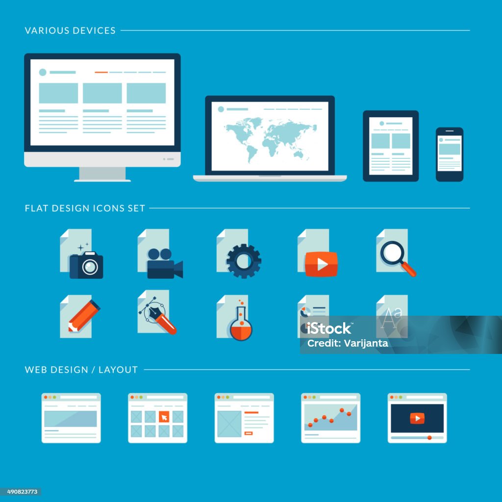 Vector Images For Web And Mobile Apps Stock Illustration - Download ...