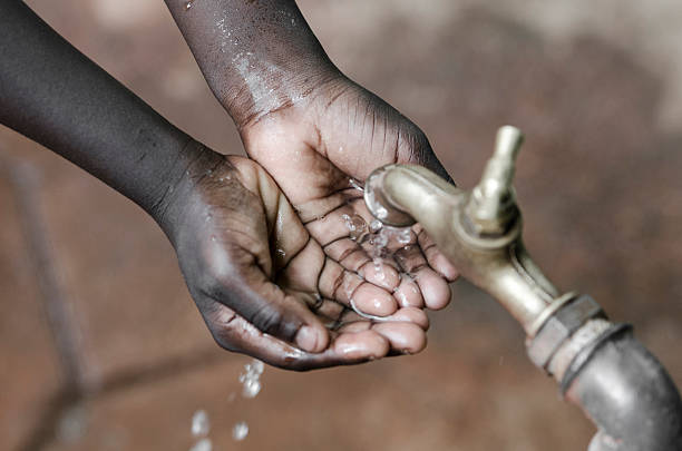 istock Water Health Problems Around the World (One Girl Only) 490824758