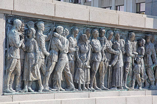 istock Memorial at Burgas, Bulgaria 490825381