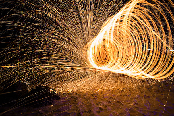 istock steel wool light painting diagonal tunnel 490825958
