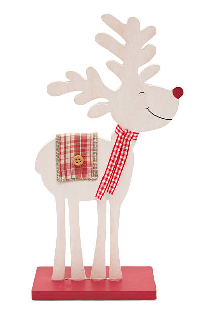 istock Wooden reindeer 490827008