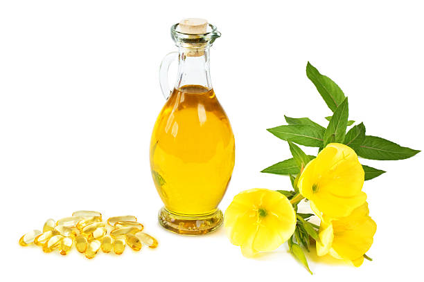 istock Evening primrose oil capsules 490845630