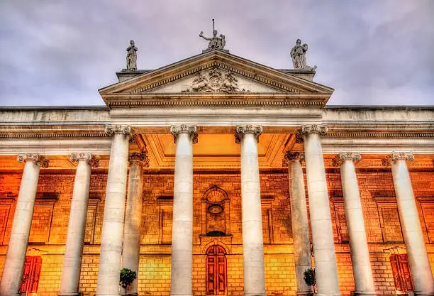 Photo of The Irish Houses of Parliament in Dublin