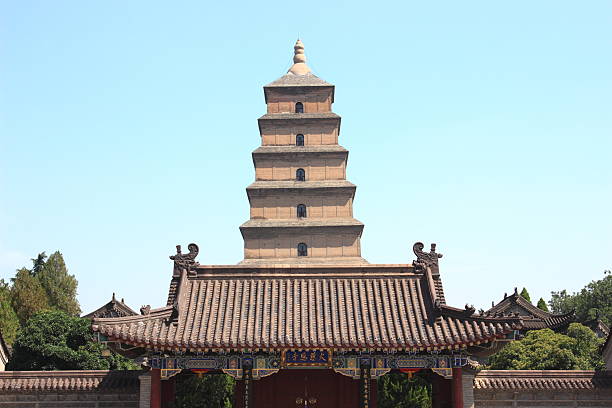istock Xi'an big wild goose pagoda 490847134