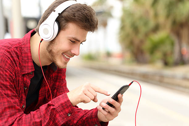 istock Teenager student learning with online course in a smart phone 490847710