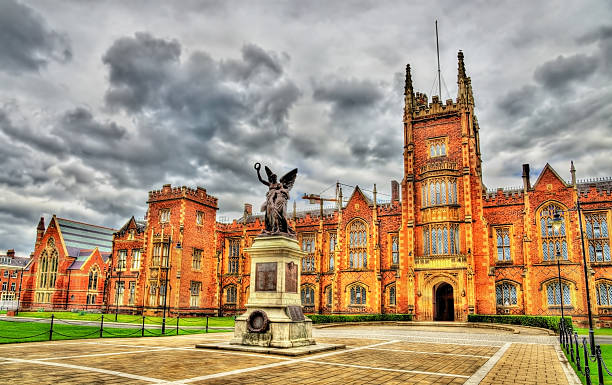 istock Queens University War Memorial - Belfast, Northern Ireland 490848522