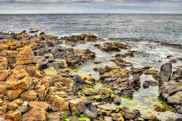 Photo of Rocky seashore in Portstewart - Northern Ireland