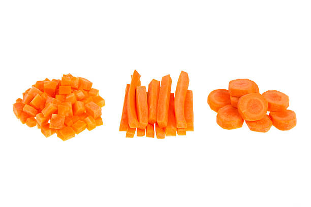 istock Fresh carrots sliced and diced 490850961
