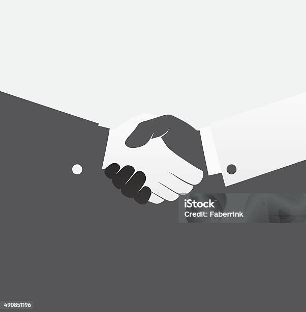 Handshake Stock Illustration - Download Image Now - Handshake, Partnership - Teamwork, Business