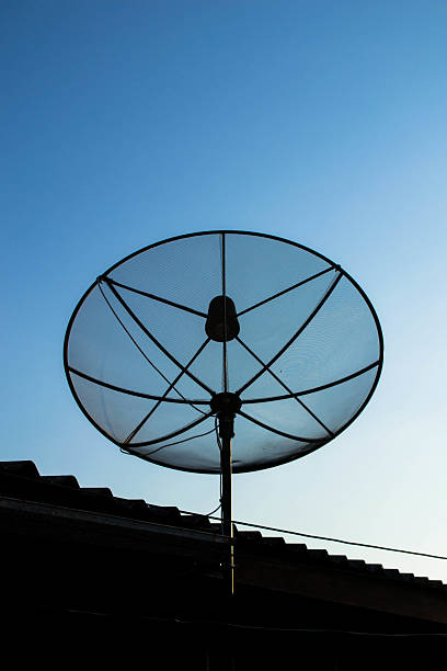 istock satellite dish antennas on the roof 490851419