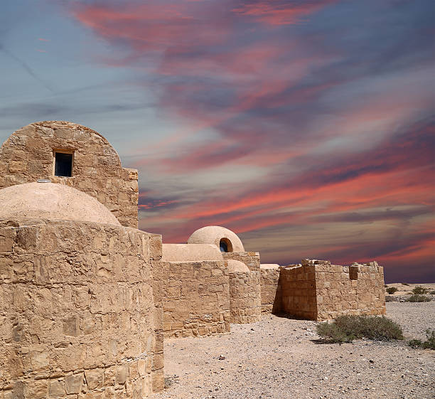 istock Quseir (Qasr) Amra desert castle near Amman, Jordan. 490851947