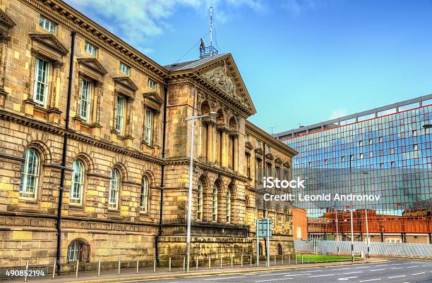 The Customs House In Belfast Northern Ireland Stock Photo - Download Image Now - Belfast, Customs House - Belfast, Downtown District