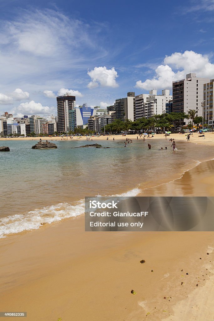 Plaża w Vitoria, Espirito Santo, Brazylia - Zbiór zdjęć royalty-free (Bez ludzi)