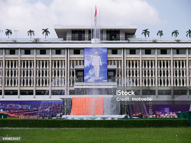 Preparar Por 39th Independencia Celebración En Independence Palace Vietnam Foto de stock y más banco de imágenes de Asia