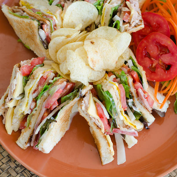 istock Healthy Tuna Sandwich with Vegetable 490858878