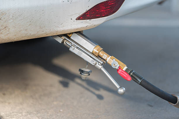 istock Dirty car on gas station 490875814