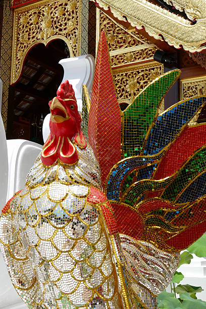 istock brilliant colorful chicken figurine 490876948