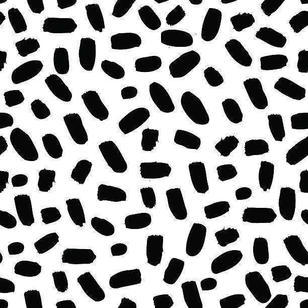 illustrazioni stock, clip art, cartoni animati e icone di tendenza di vettoriale seamless pattern spazzola luogo moderno e alla moda - pezzatura