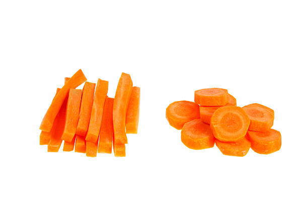 istock Fresh carrots, sliced and carrot sticks 490880133