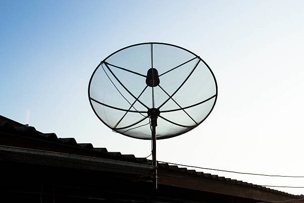 istock satellite dish antennas on the roof 490880447