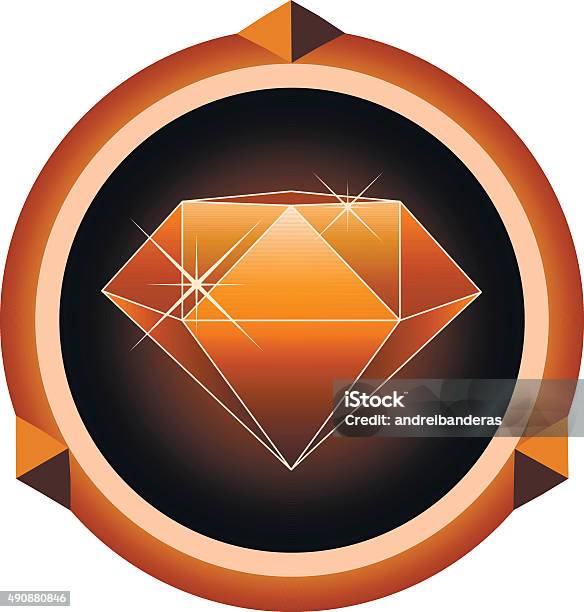 Gemstone Stock Illustration - Download Image Now - 2015, Arts Culture and Entertainment, Bright