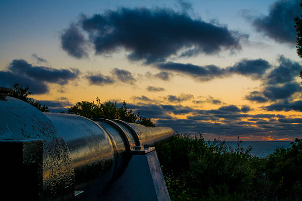 gun at sunset