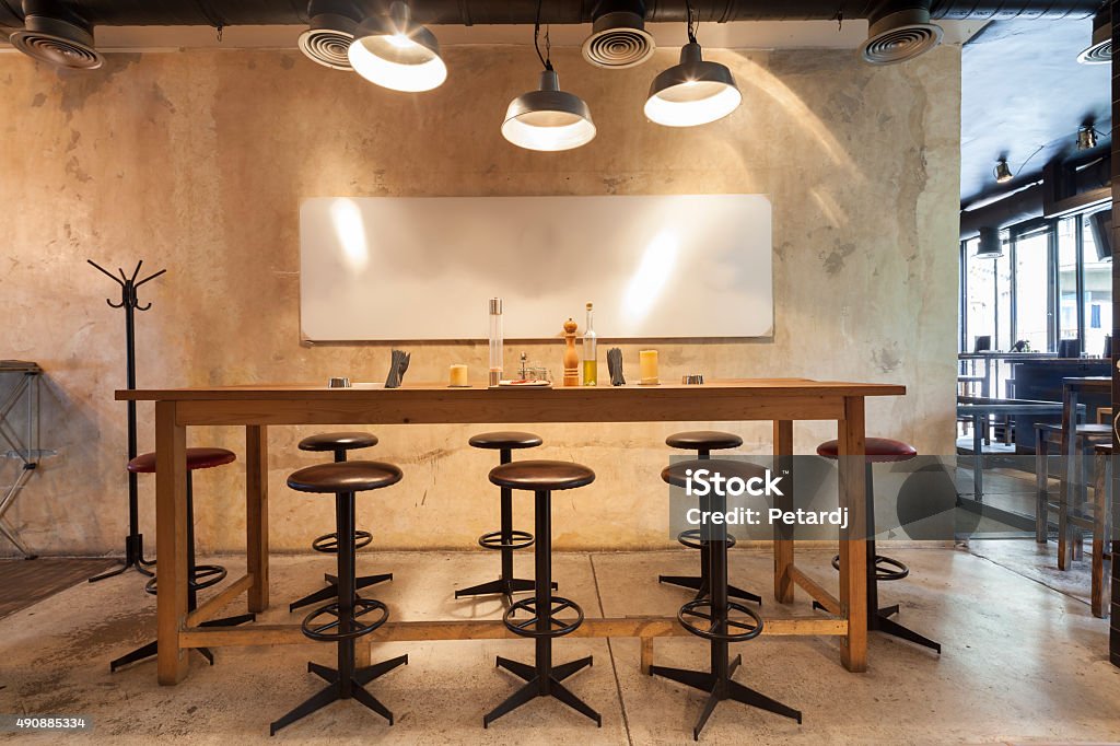 restaurant interior pub night club 2015 Stock Photo